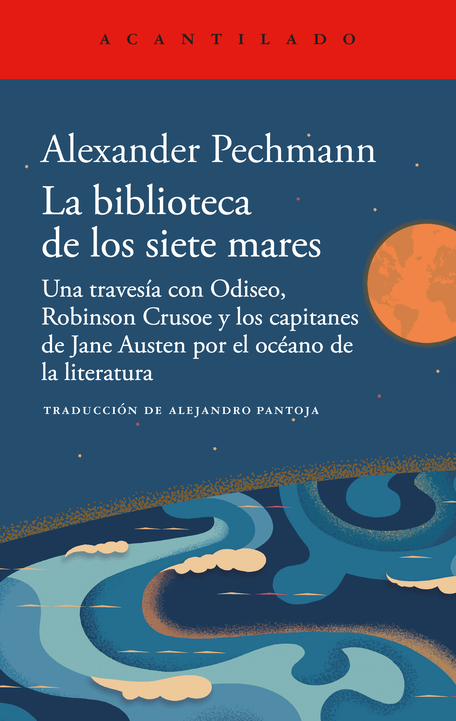 Portada: La biblioteca de los siete mares