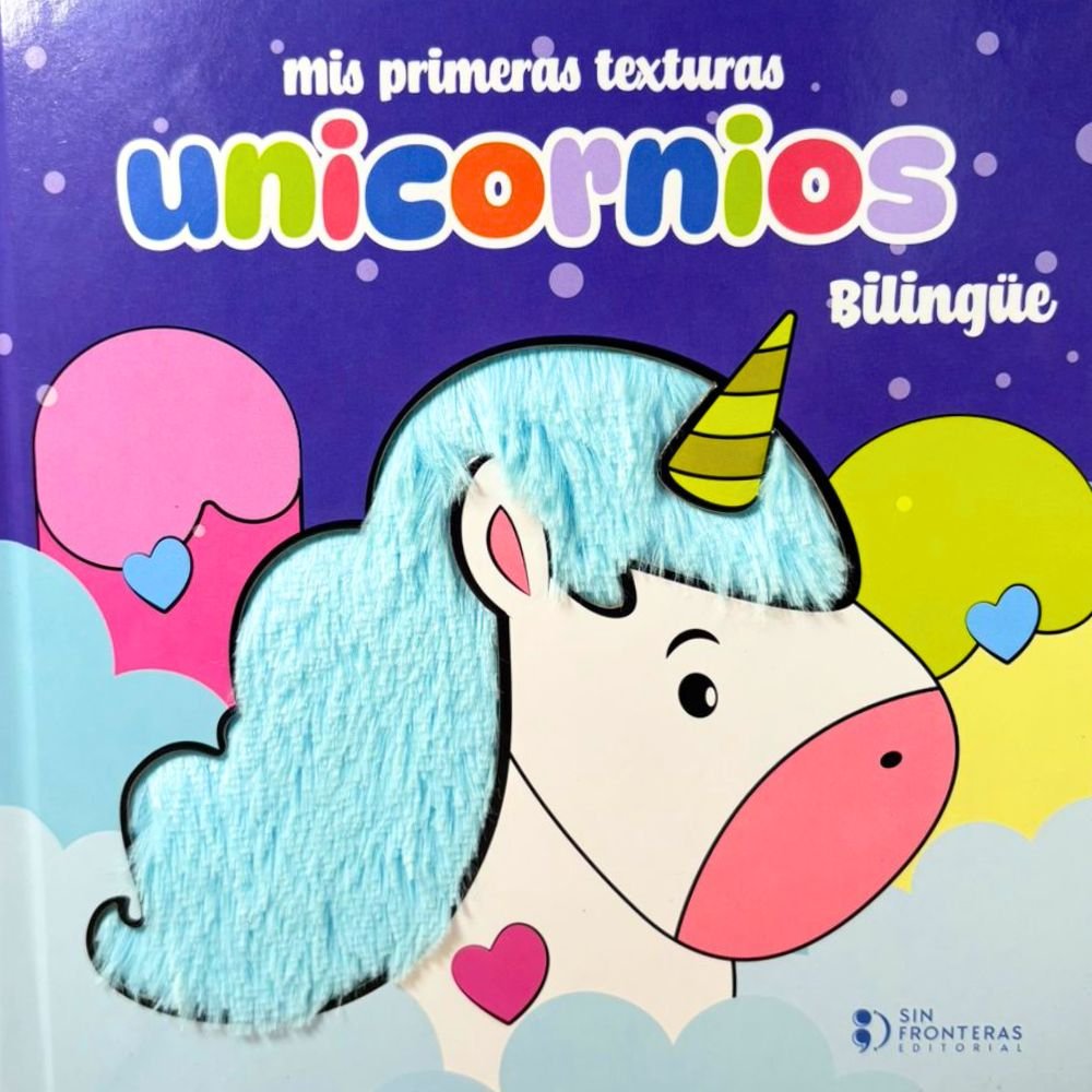Portada: Mis primeras texturas - Unicornios