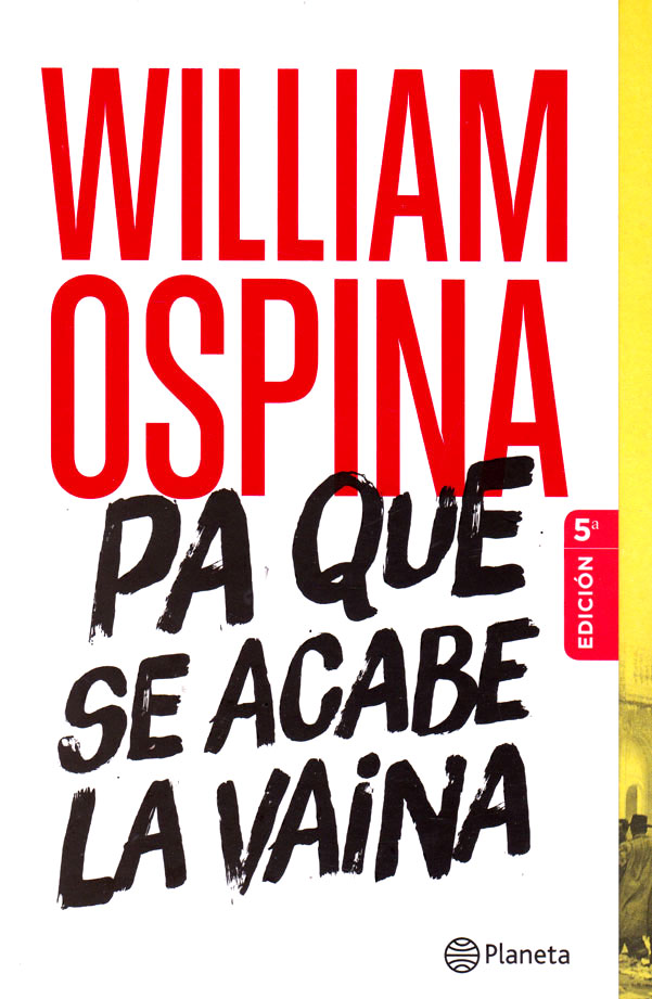 Portada: Pa que se acabe la vaina