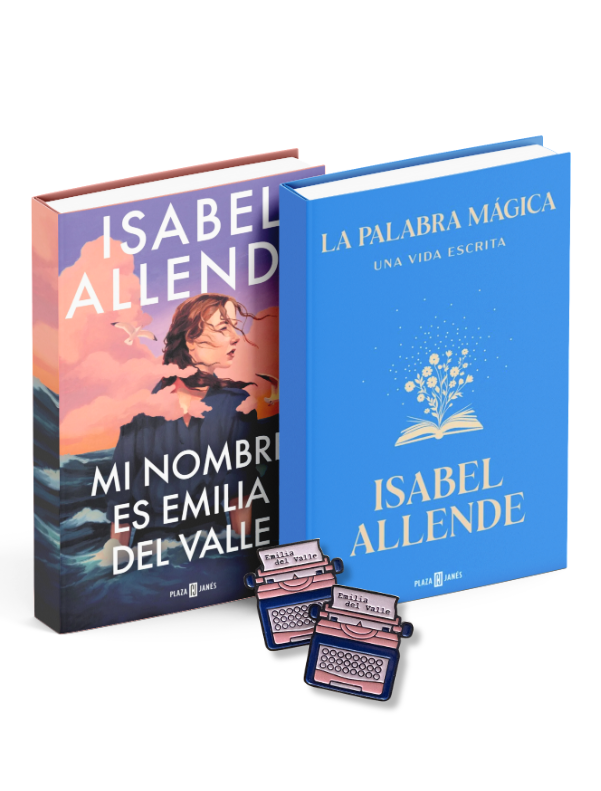 Portada: Pack Isabel Allende + Pin