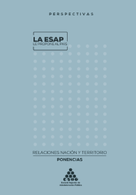 Portada: Relaciones entre nación y territorios
