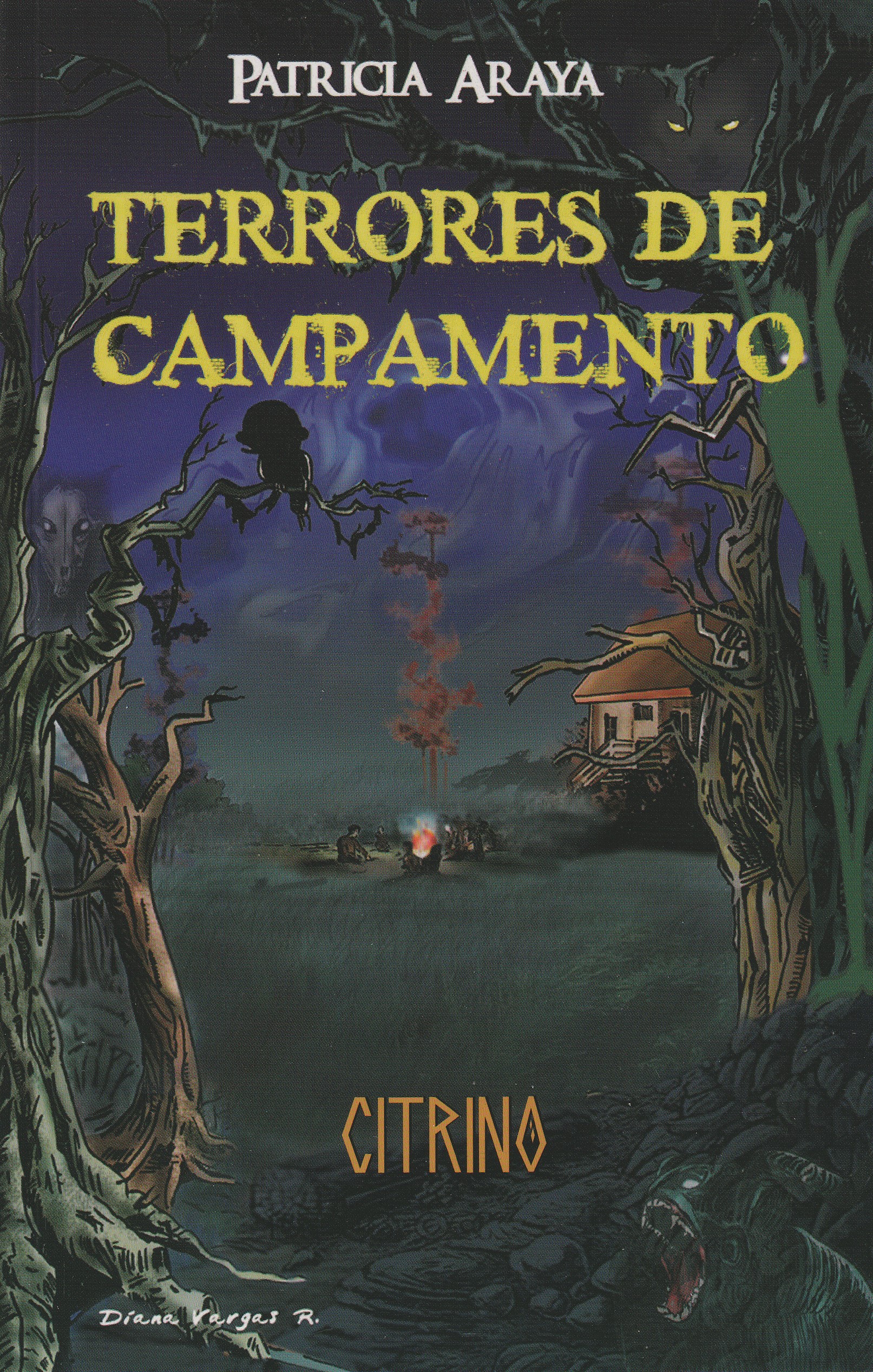 Portada: Terrores de campamento