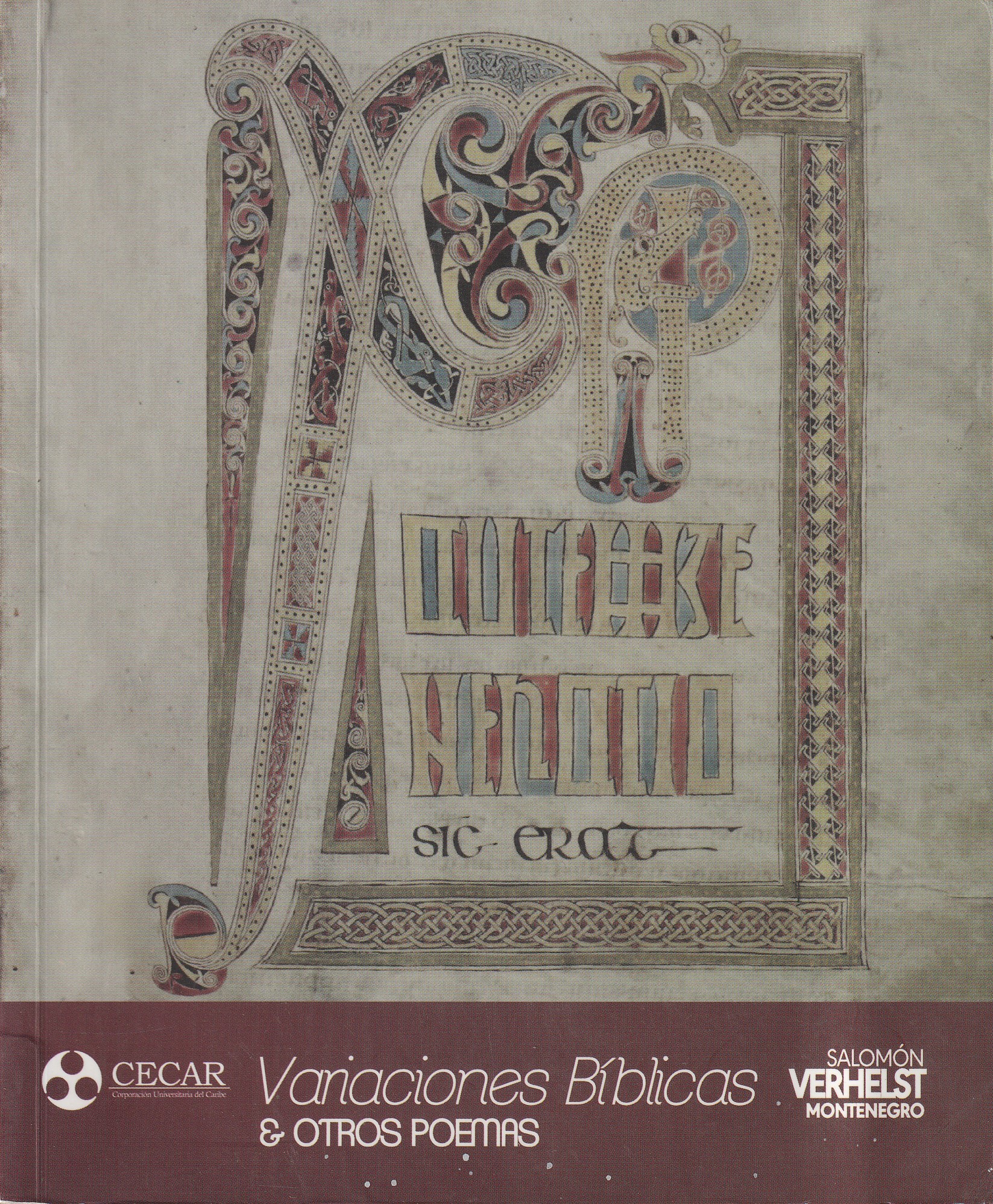 Portada: Variaciones bíblicas y otros poemas