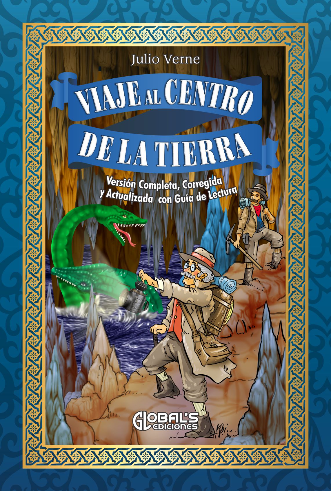 Portada: Viaje al centro de la tierra