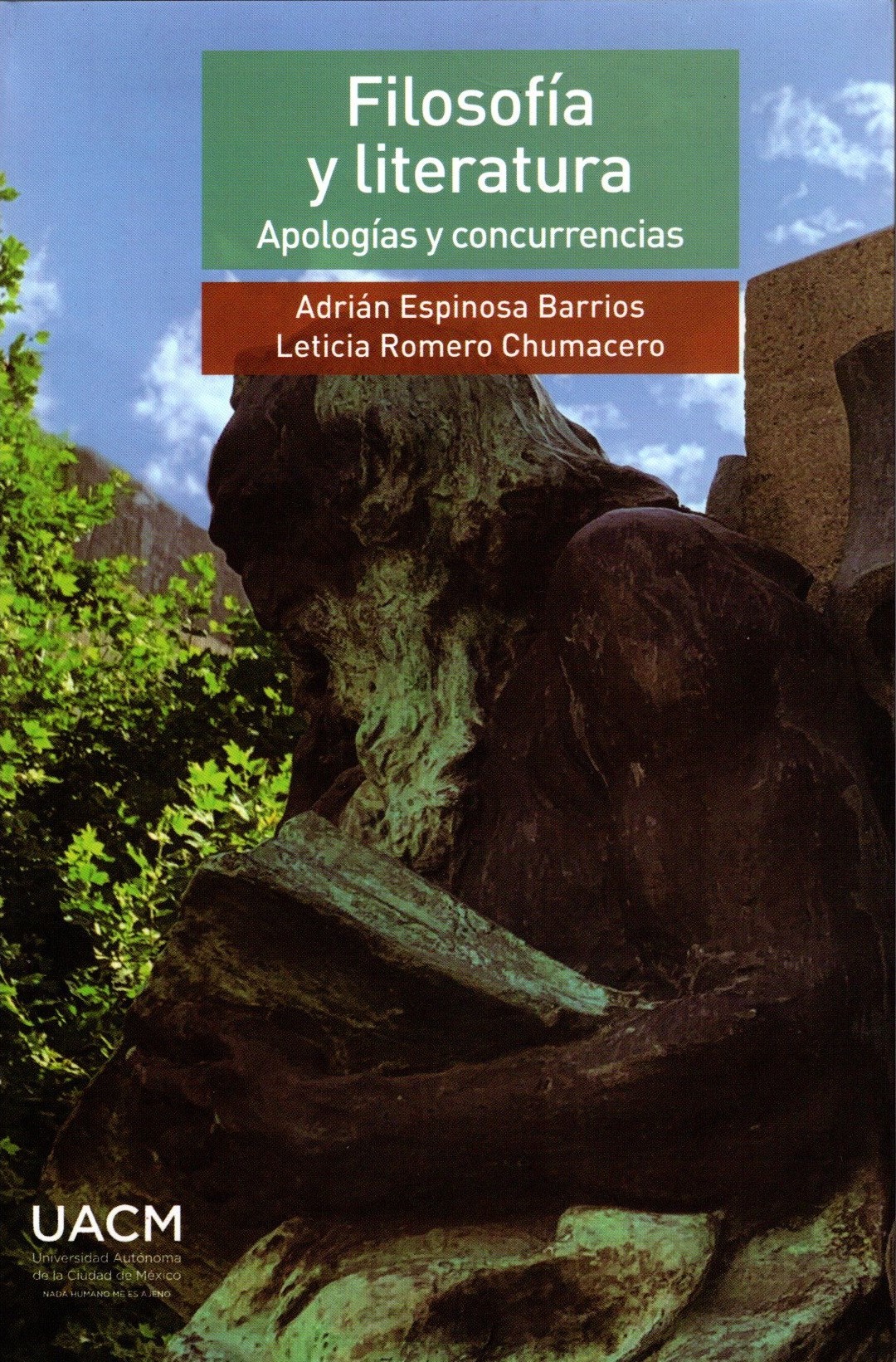 Portada: Filosofía y literatura