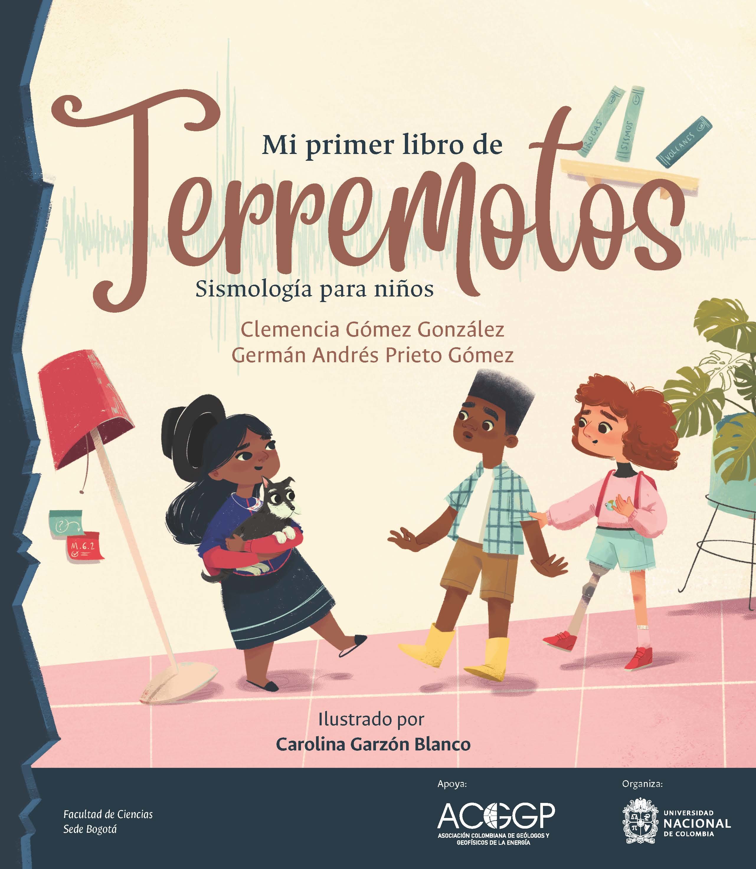 Portada: Mi primer libro de terremotos