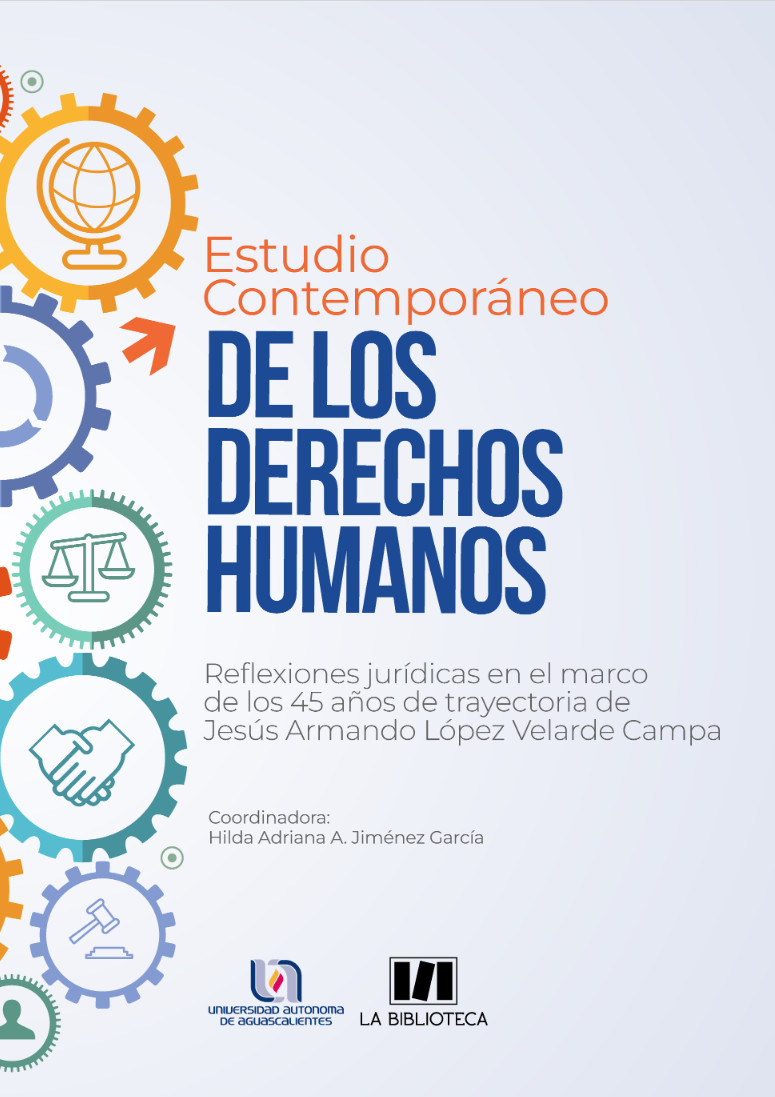 Portada: Estudio contemporáneo de los derechos humanos
