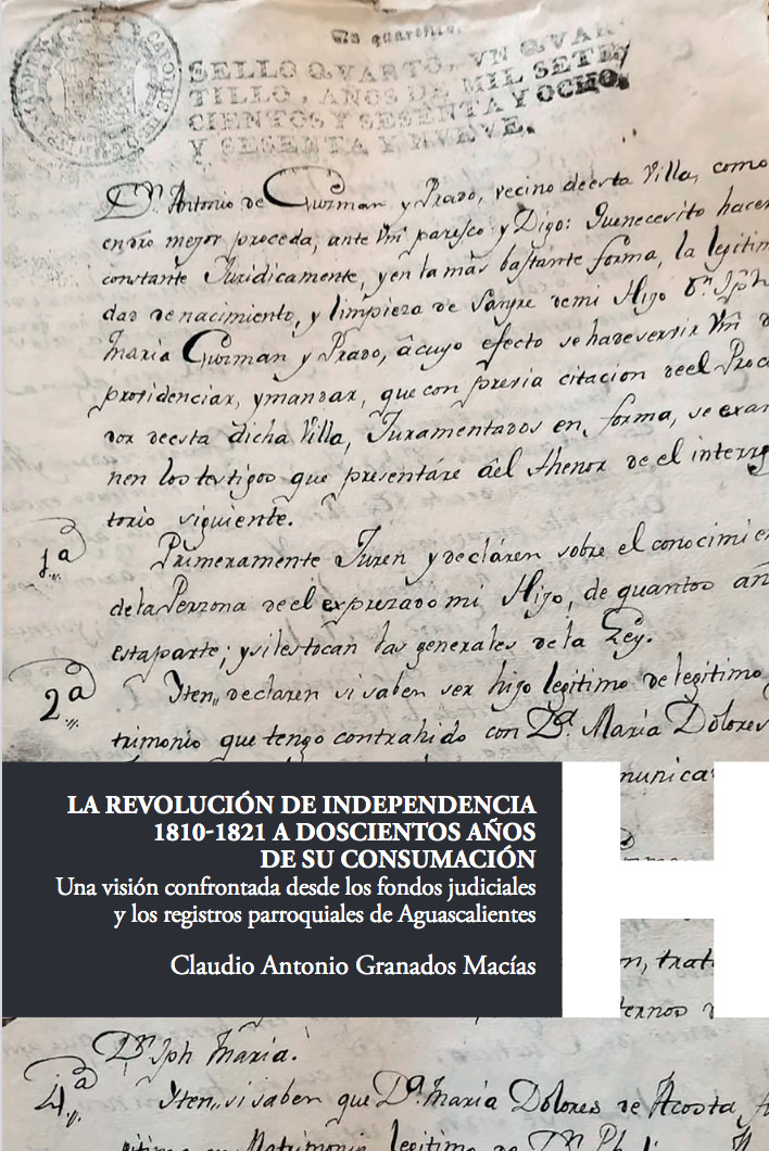 Portada: La revolución de independencia 1810-1821 a doscientos años de su consumación