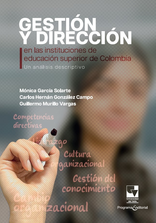Portada: Gestión y dirección en las instituciones de educación superior de Colombia