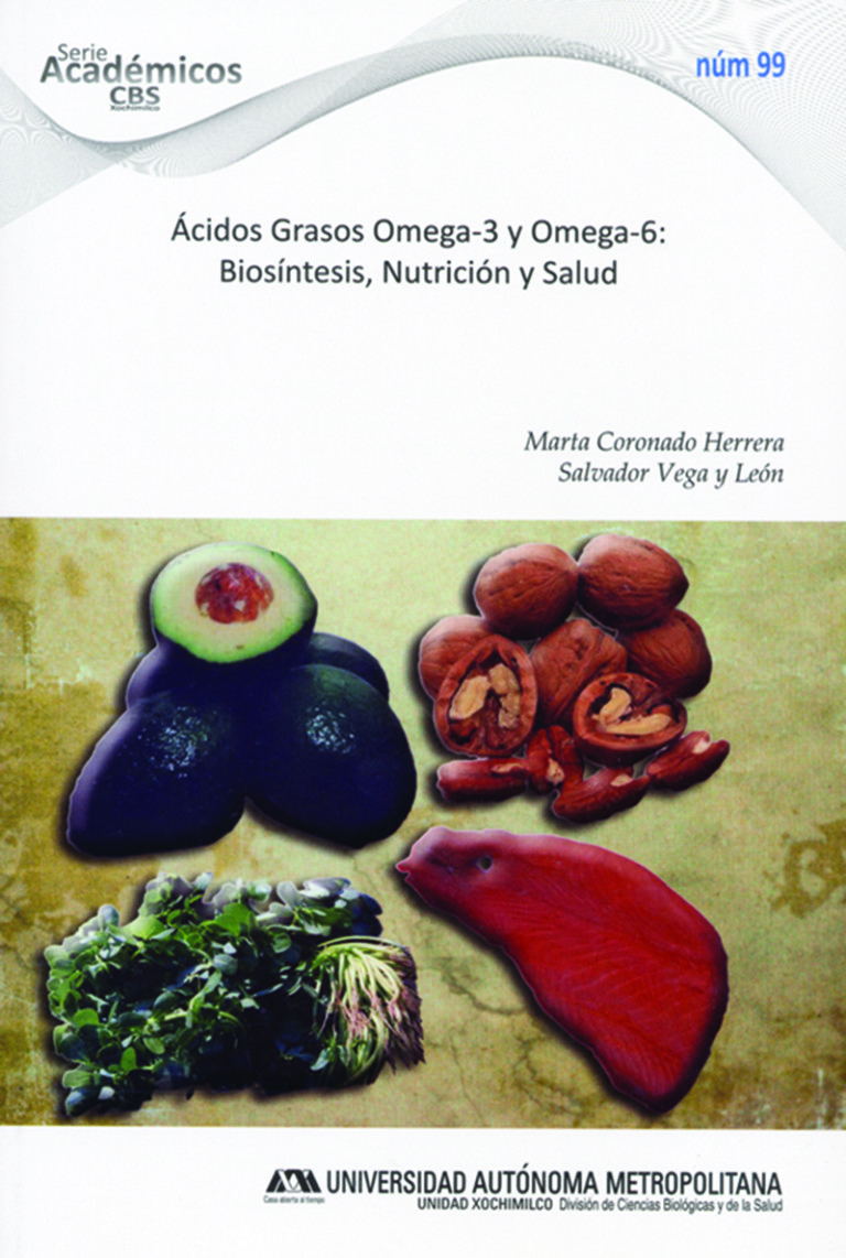 Portada: Ácidos grasos Omega-3 y Omega-6: biosíntesis, nutrición y salud