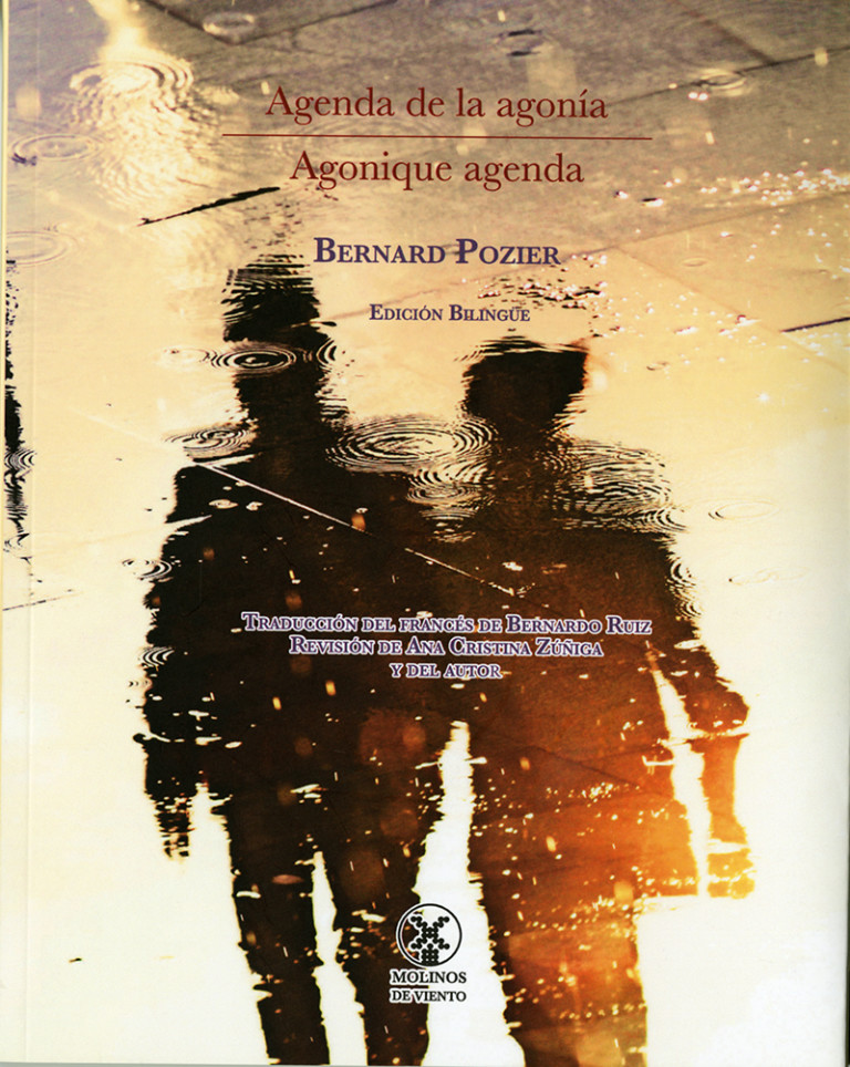 Portada: Agenda de la agonía / Agonique agenda