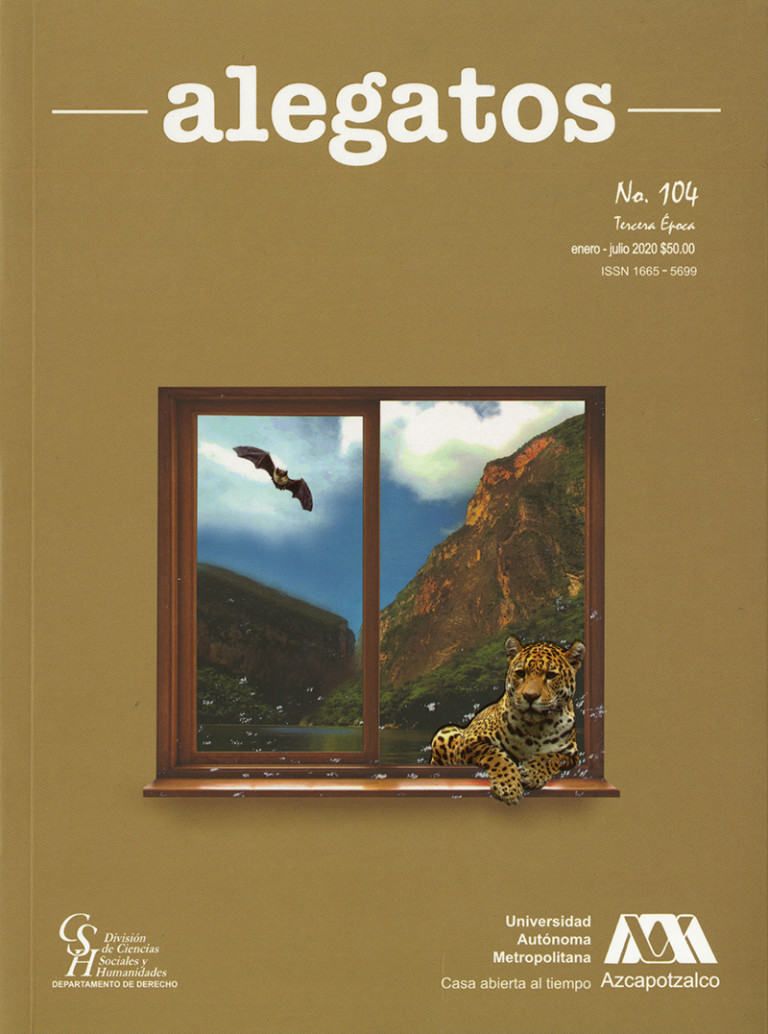 Portada: Alegatos 104
