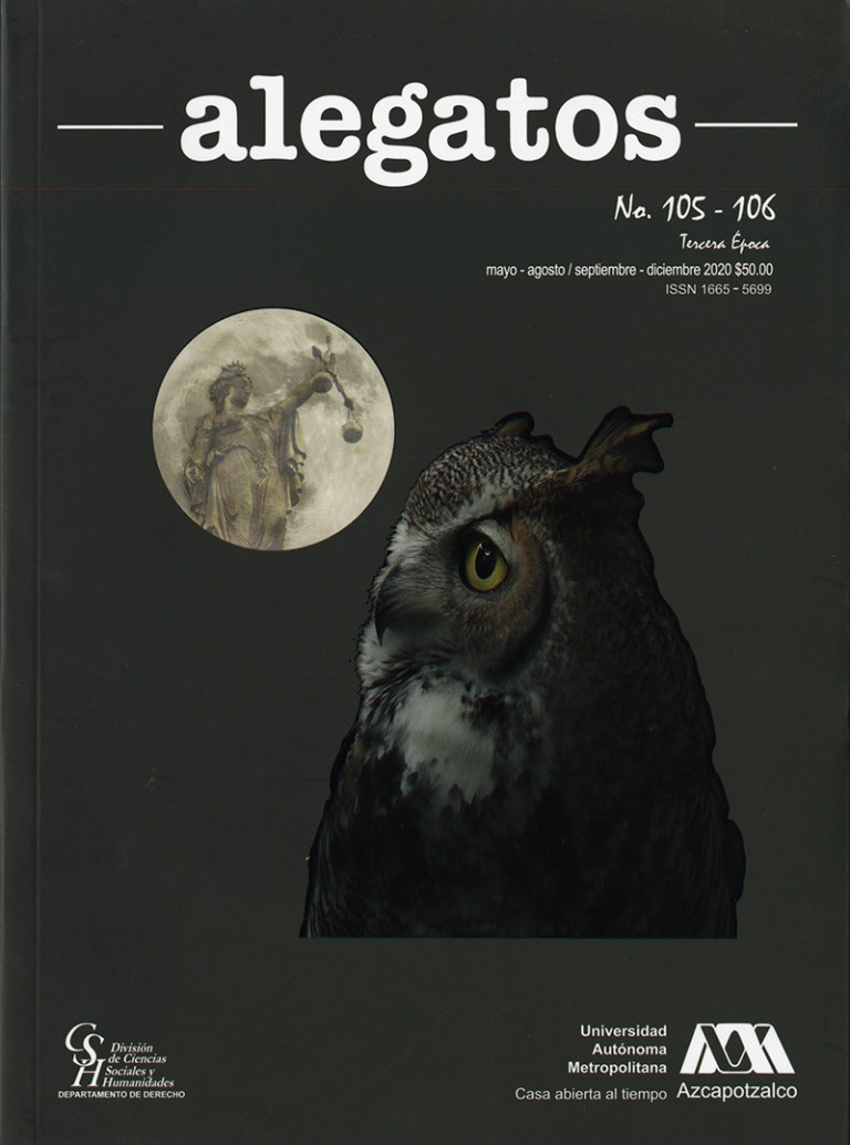 Portada: Alegatos 105-106