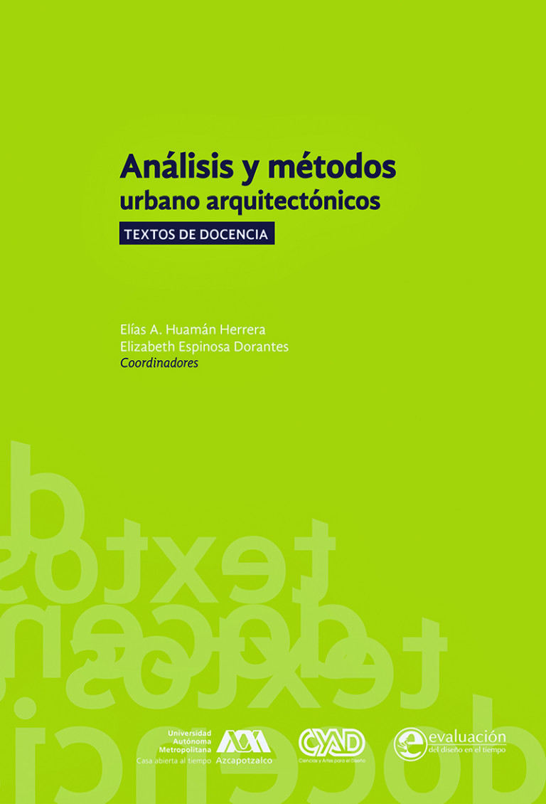 Portada: Análisis y métodos urbano arquitectónicos