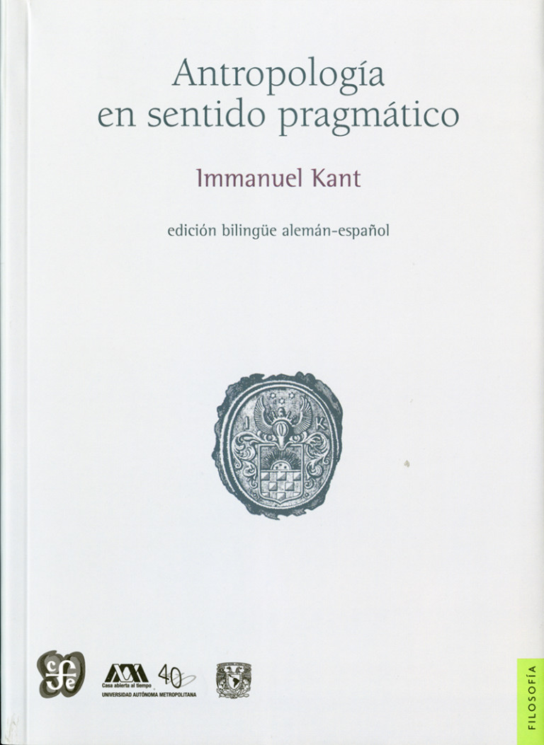 Portada: Antropología en sentido pragmático