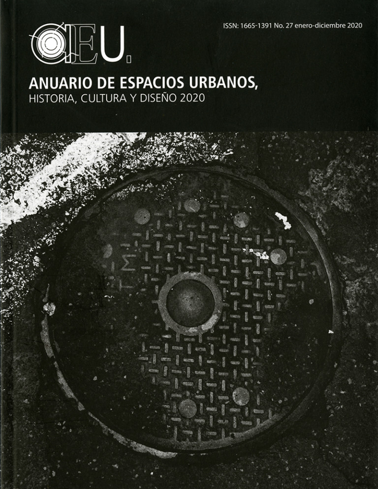 Portada: Anuario de espacios urbanos, historia, cultura y diseño 2020