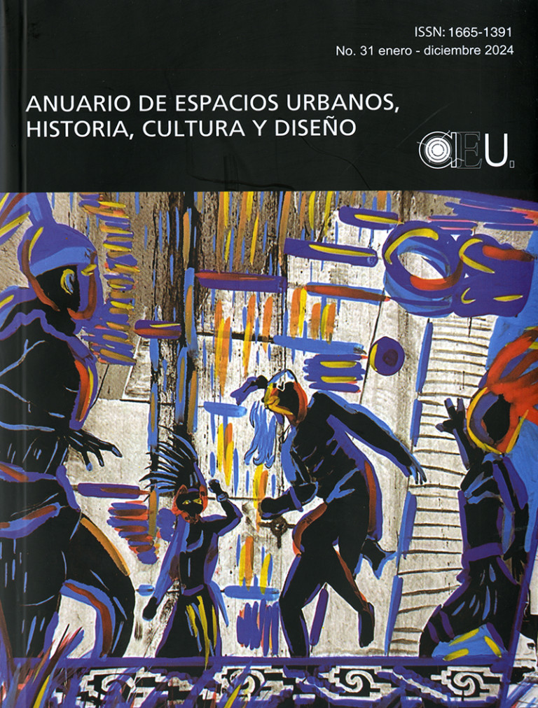 Portada: Anuario de espacios urbanos, historia, cultura y diseño 2024