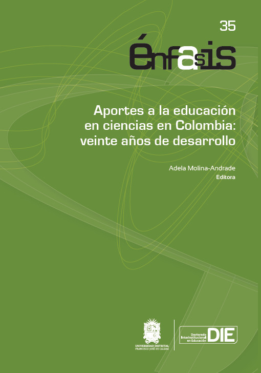 Portada: Aportes a la educación en ciencias en Colombia: veinte años de desarrollo