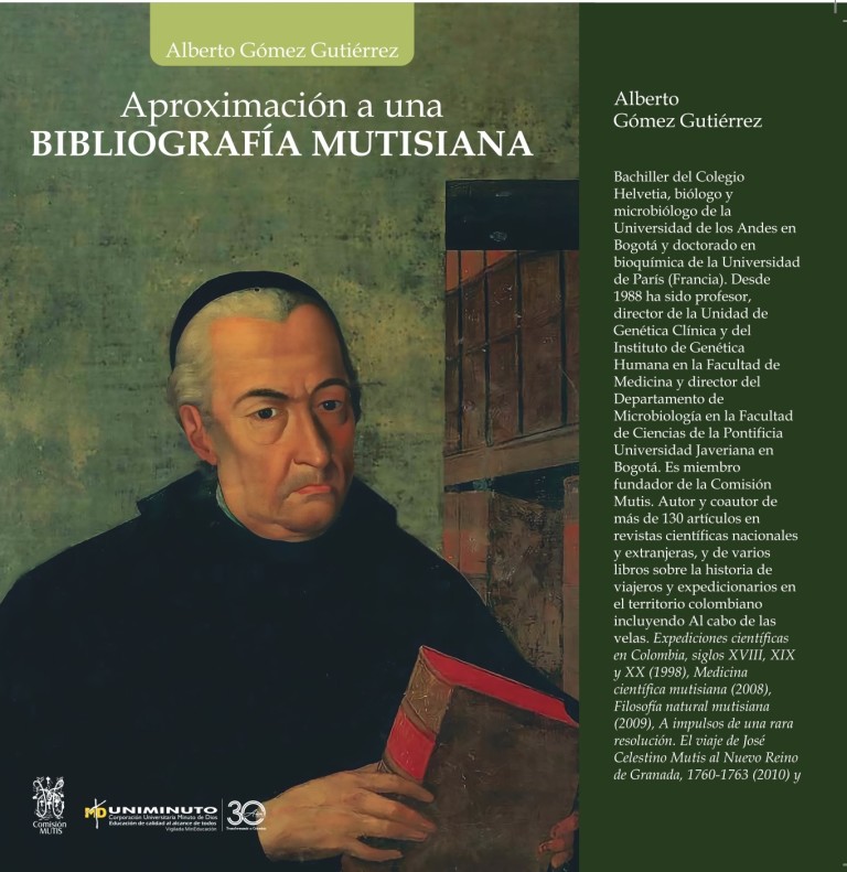 Portada: Aproximación a una bibliografía Mutisiana