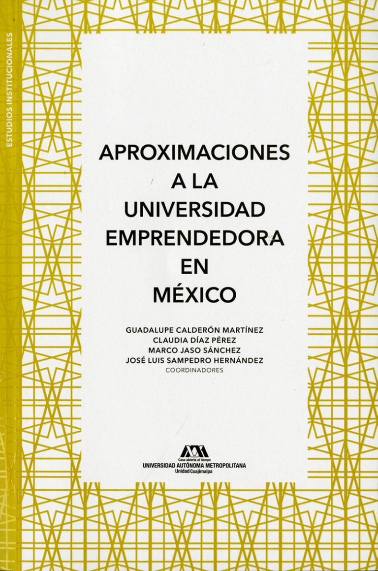 Portada: Aproximaciones a la universidad emprendedora en México