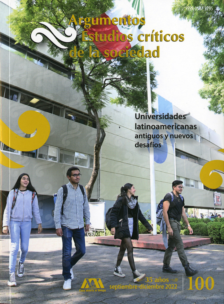 Portada: Argumentos. Estudios críticos de la sociedad 100