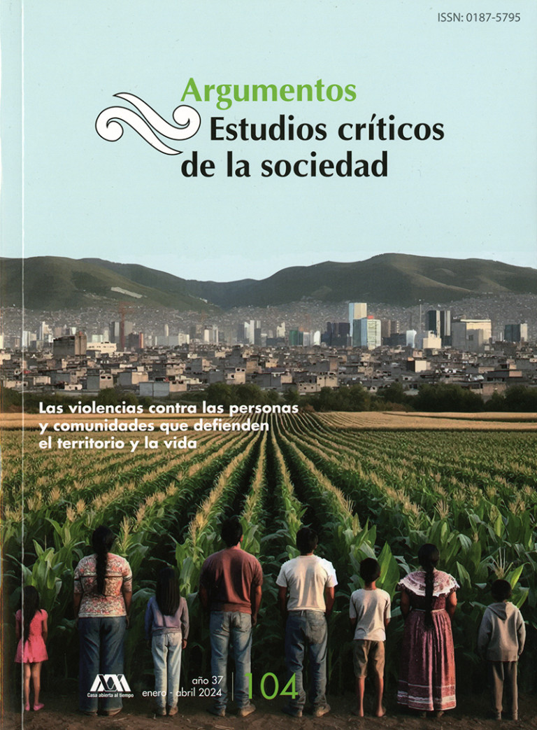 Portada: Argumentos. Estudios críticos de la sociedad 104