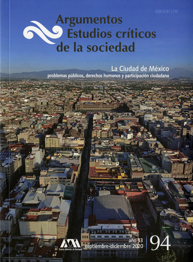 Portada: Argumentos. Estudios críticos de la sociedad 94