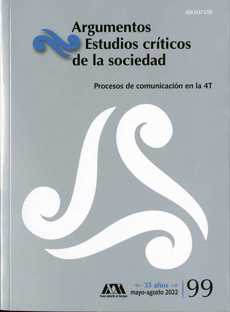 Portada: Argumentos. Estudios críticos de la sociedad 99