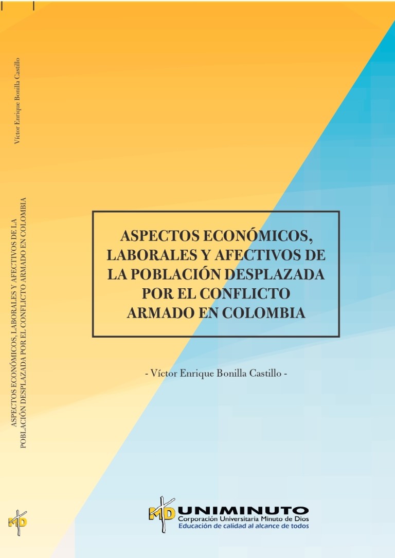 Portada: Aspectos económicos sociales y culturales de población desplazada por el conflicto armado en Colombia