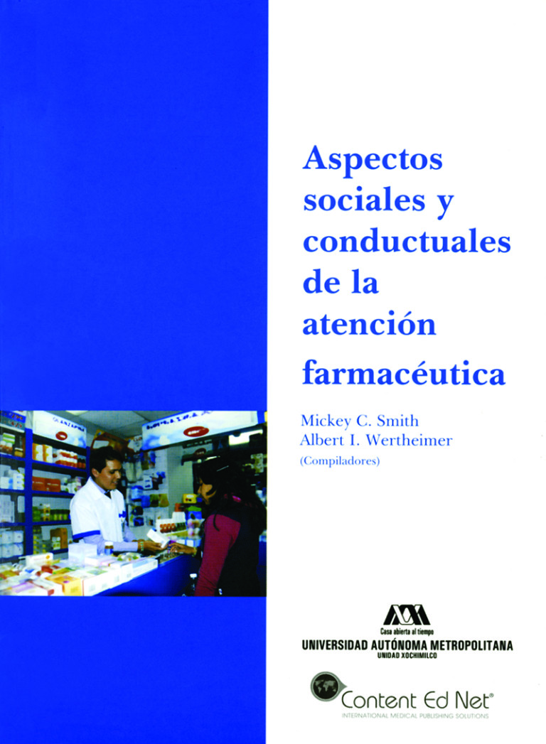 Portada: Aspectos sociales y conductuales de la atención farmacéutica