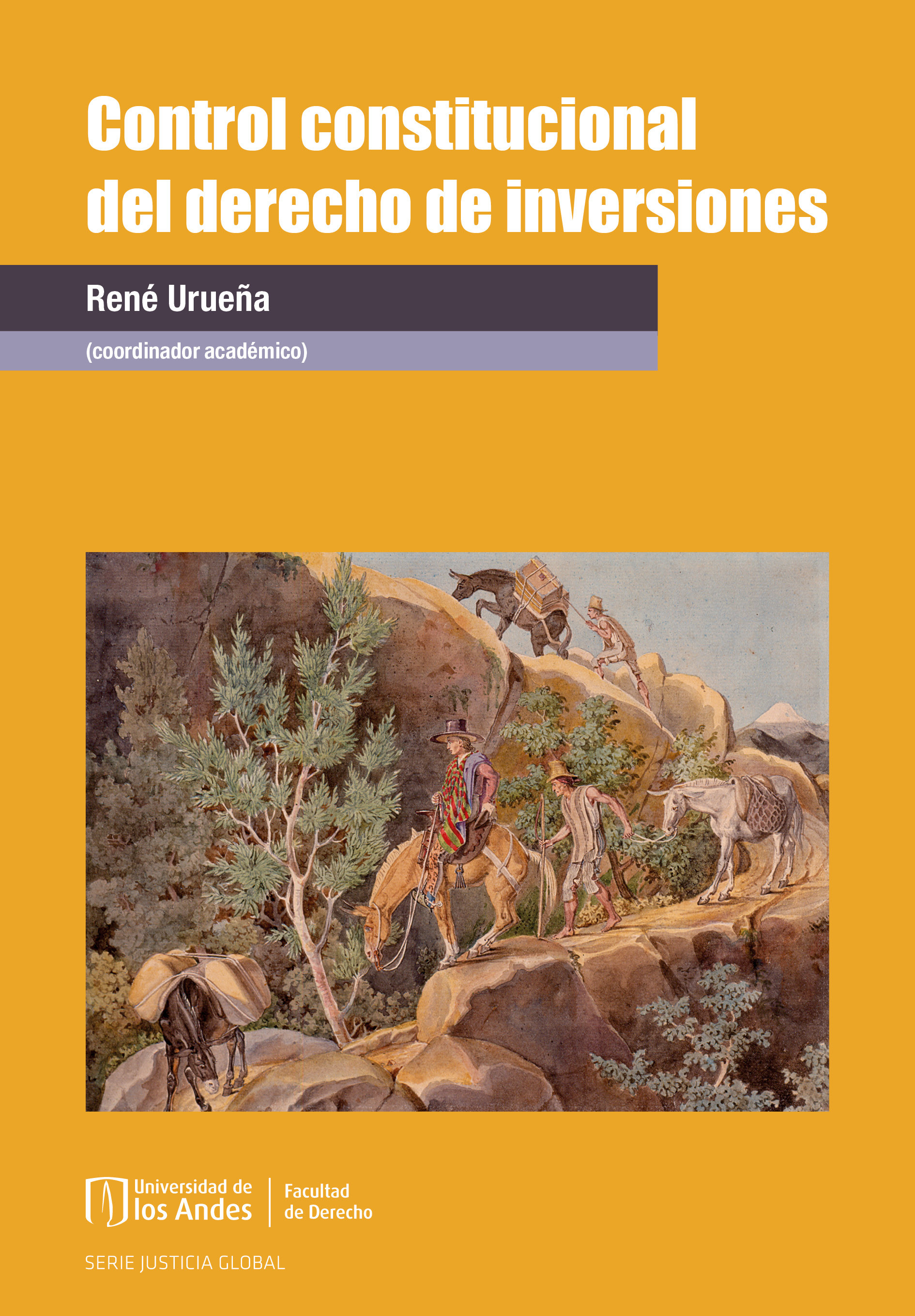 Portada: Control constitucional del derecho de inversiones