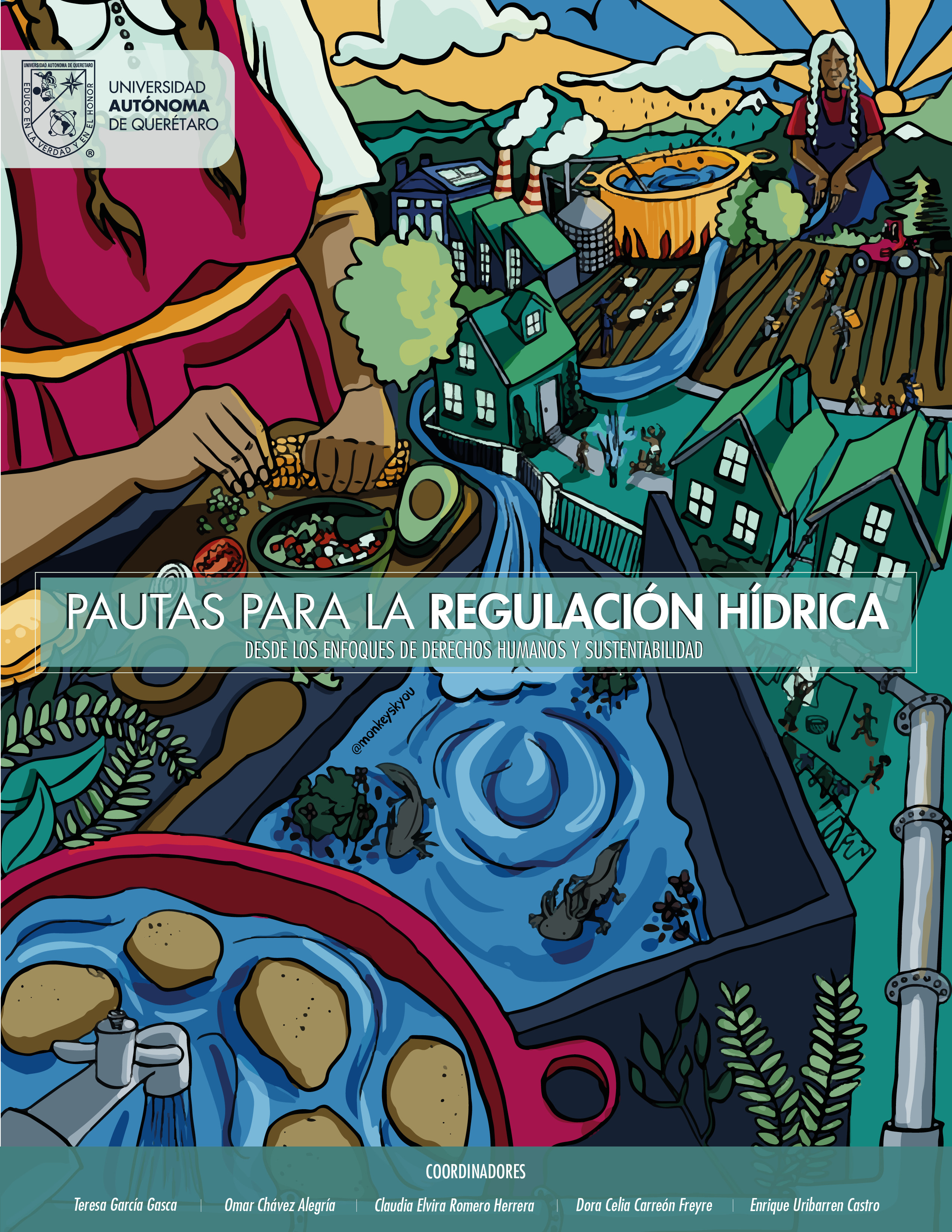 Portada: Pautas para la regulación hídrica