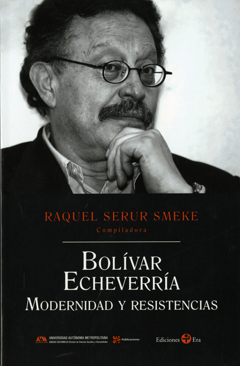 Portada: Bolívar Echeverría