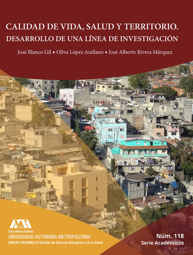 Portada: Calidad de vida, salud y territorio