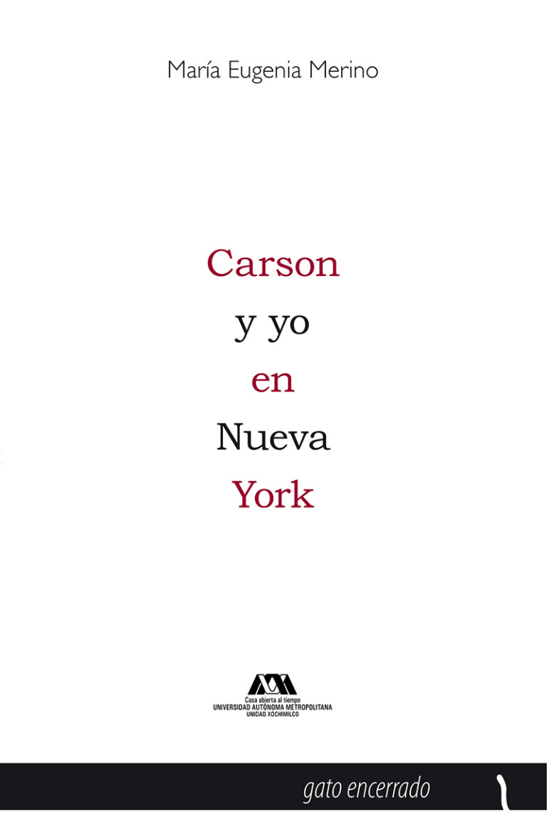 Portada: Carson y yo en Nueva York