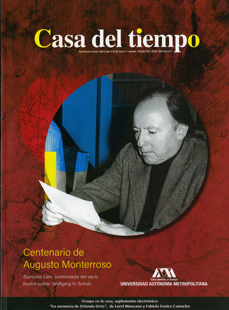 Portada: Casa del tiempo 71