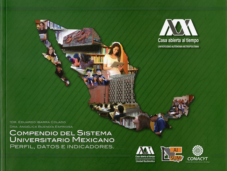 Portada: Compendio del sistema universitario mexicano