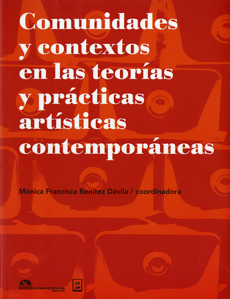 Portada: Comunidades y contextos en las teorías y prácticas artísticas contemporáneas