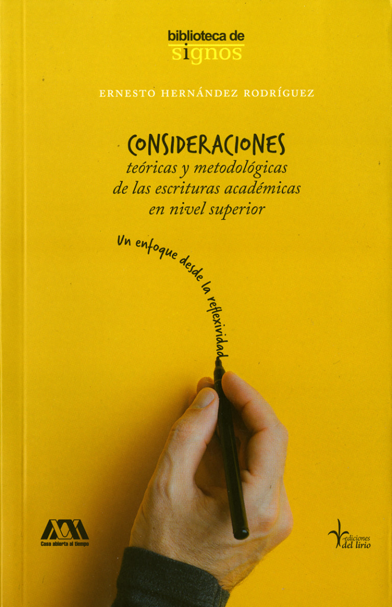 Portada: Consideraciones teóricas y metodológicas de las escrituras académicas en nivel superior