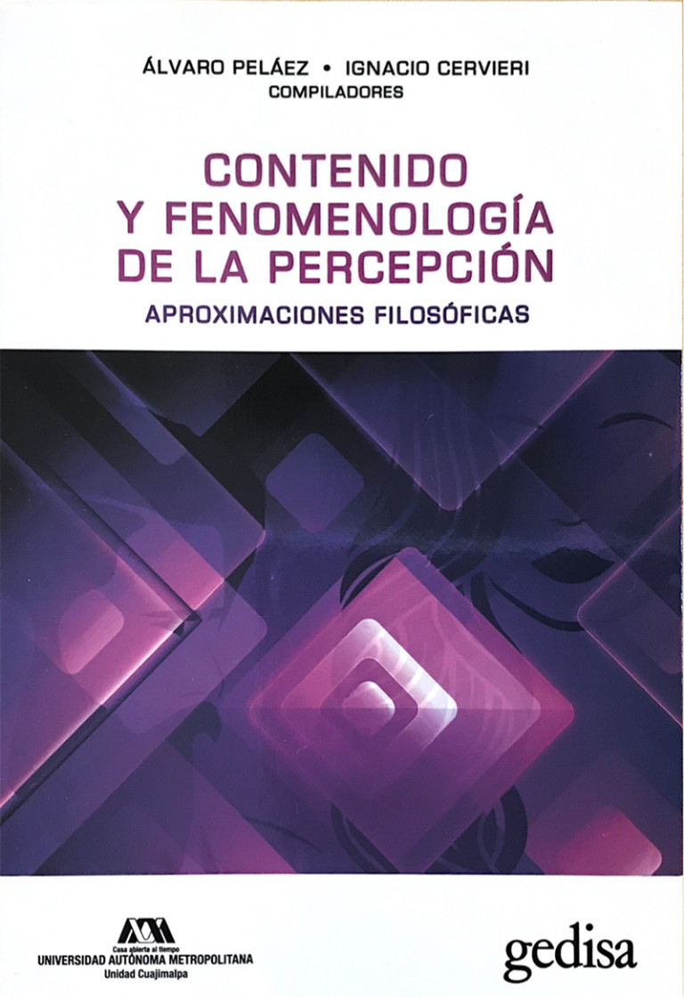 Portada: Contenido y fenomenología de la percepción