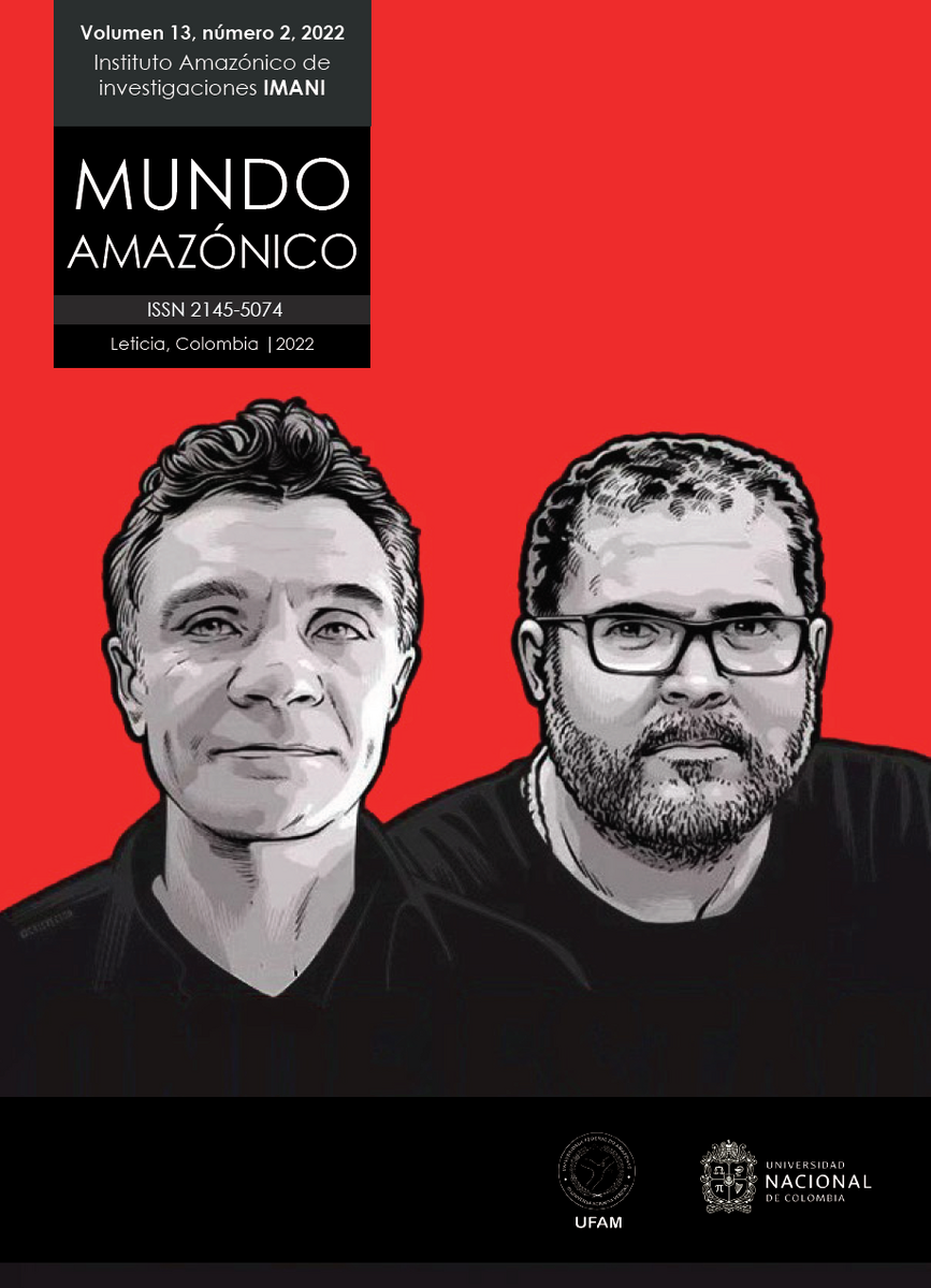 Portada: Mundo amazónico Vol. 13 - 2