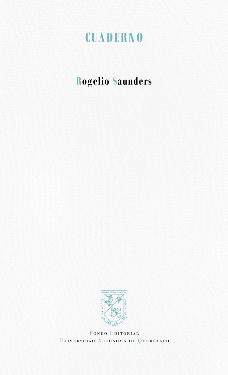 Portada: Cuaderno