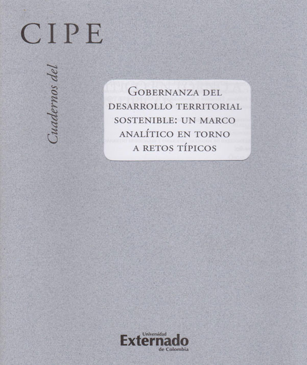 Portada: Cuadernos del CIPE No. 45.