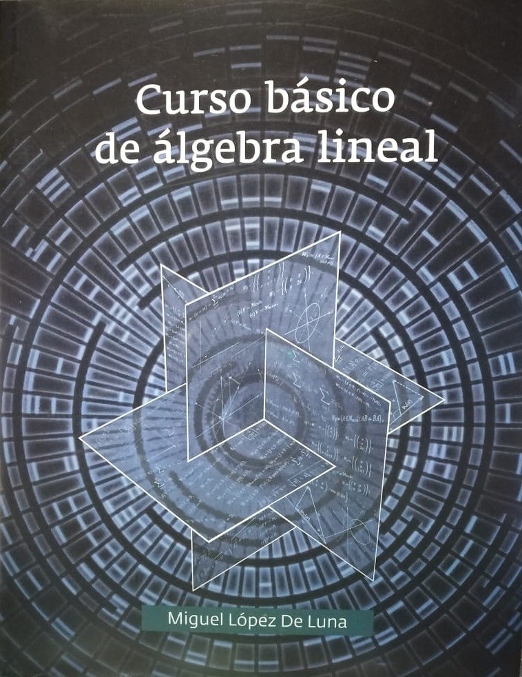 Portada: Curso básico de álgebra lineal