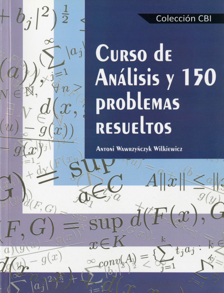 Portada: Curso de análisis y 150 problemas resueltos