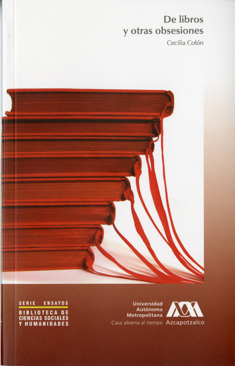 Portada: De libros y otras obsesiones