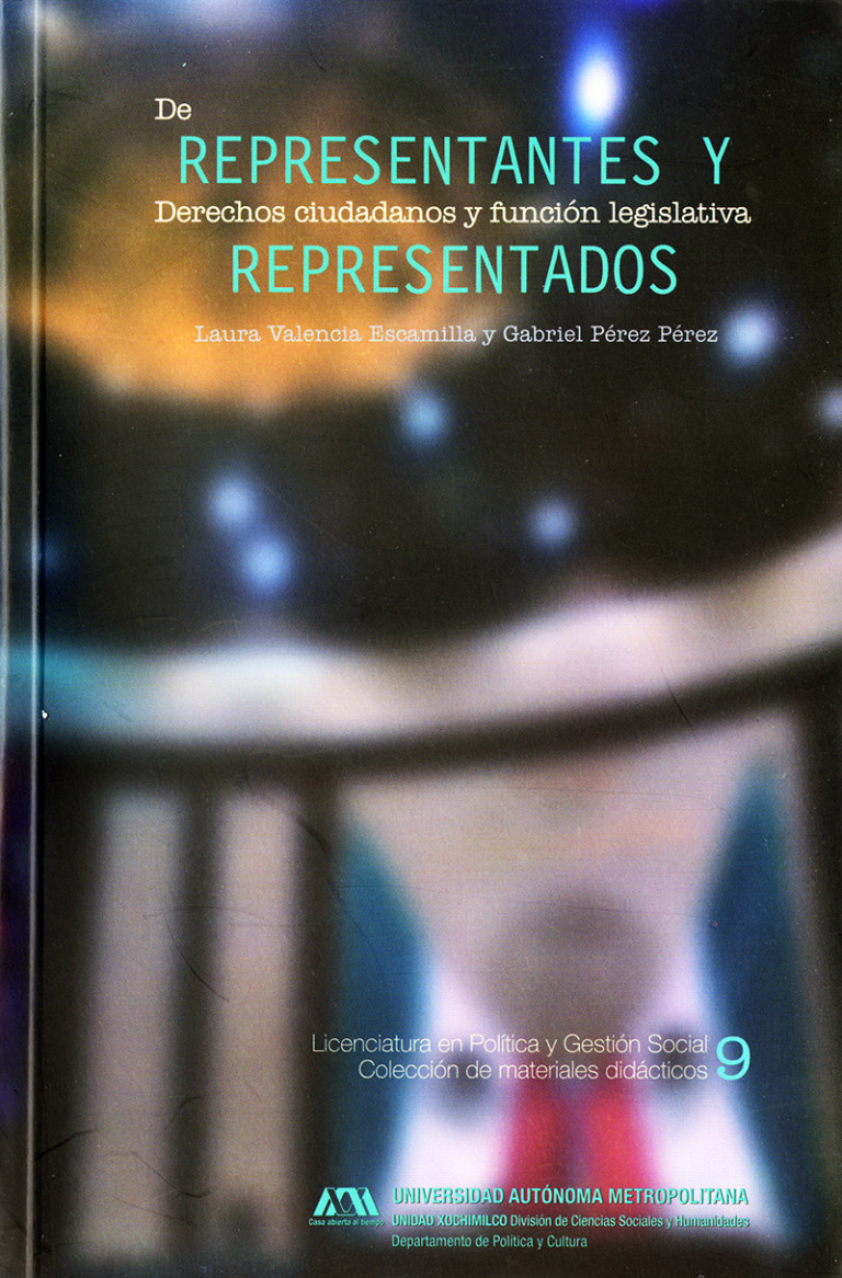 Portada: De representantes y representados