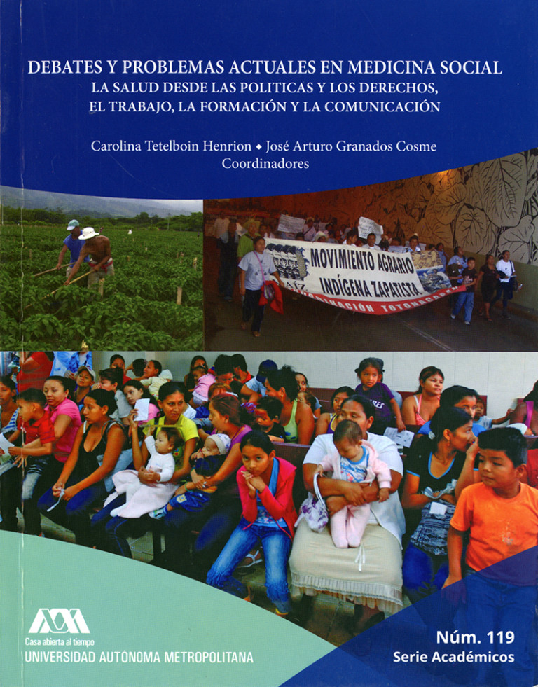 Portada: Debates y problemas actuales en medicina social