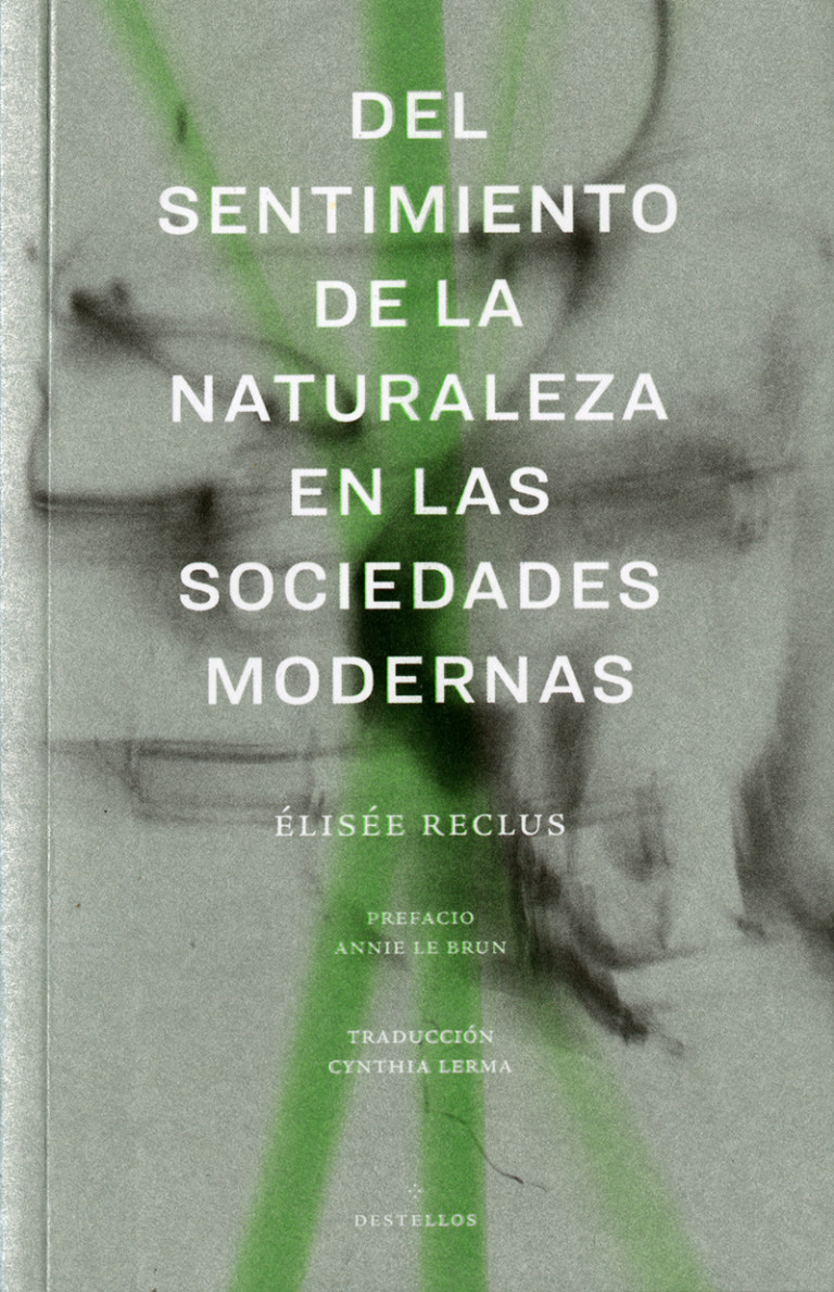 Portada: Del sentimiento de la naturaleza en las sociedades modernas