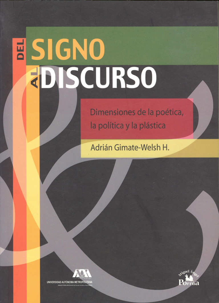 Portada: Del signo al discurso